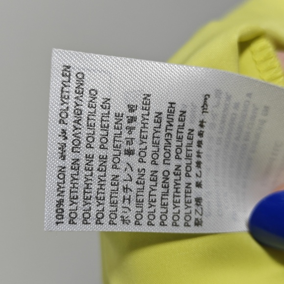 EDIKTED Flourescent Yellow Wide Leg Cargo Pants Size Medium - Picture 4 of 16